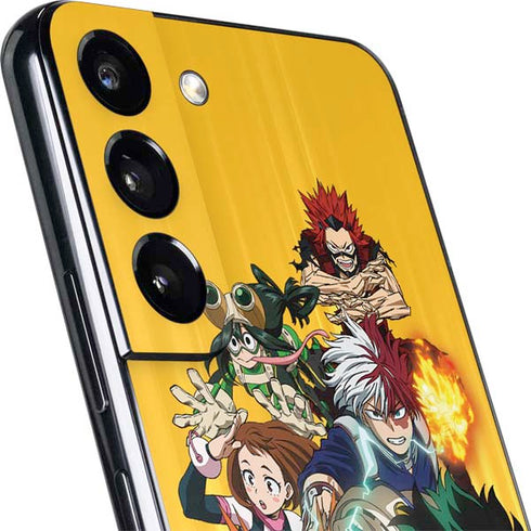 My Hero Academia Deku Squad Season 5 Galaxy S22 Skin